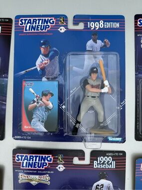 Starting Lineup 1998 Edition Baseball Figure - Gray Uniform